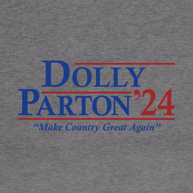 Dolly For President 2024 by RomanDanielsArt